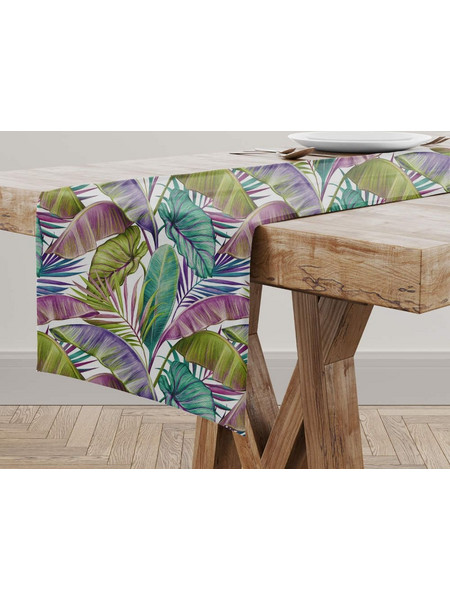 Borea Τραπεζομάντηλο Tropical 140 x 140 cm Μωβ