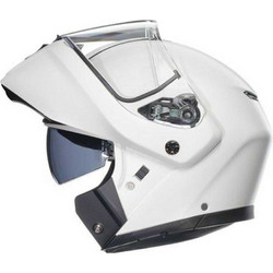AGV Streetmodular Matt Material White Κράνος Μηχανής