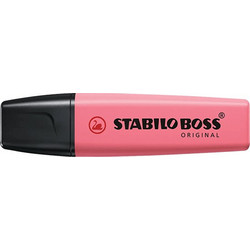 STABILO ΜΑΡΚΑΔΟΡΟΣ ΥΠΟΓΡΑΜΜΙΣΗΣ BOSS 70/150 ΠΑΣΤΕΛ ΚΟΚΚΙΝΟ 10Τ
