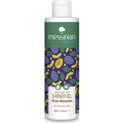Messinian Spa Shea Butter Plum Blossom Αφρόλουτρο σε Gel 300ml
