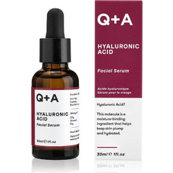 Q+A Acid Hyaluronic Facial Ενυδατικό Serum Προσώπου με Υαλουρονικό 30ml