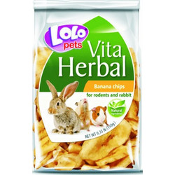 Lolo Pets Vita Herbal with Banana Chips 150gr
