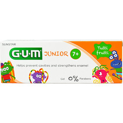 Gum Junior 7+ Tutti Frutti Παιδική Οδοντόκρεμα 50ml
