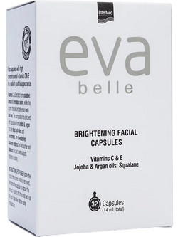 InterMed Eva Belle Brightening Facial Capsules Serum Προσώπου για Λάμψη με Βιταμίνη C 32τμχ