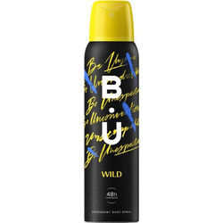 B.U. Wild Αποσμητικό Spray 48h Χωρίς Αλουμίνιο 150ml