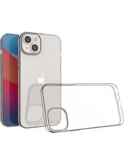 Θήκη Back Cover Σιλικόνης για iPhone 15 Plus Διάφανο