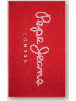 Pepe Jeans Πετσέτα Θαλάσσης Κόκκινη 101x164cm PMH10028-255
