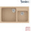 Sanitec Classic 317 Επικαθήμενος Νεροχύτης Γρανίτη Ματ Granite Beige 90x51cm