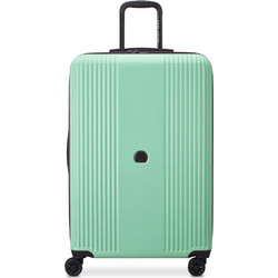 Delsey Ophelie Βαλίτσα Μεγάλη 77x50x31.5cm με 4 Ρόδες Πράσινο Mint