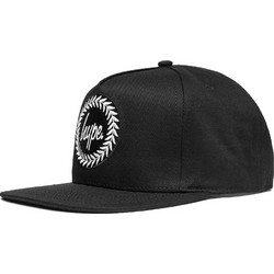 Hype Ανδρικό Καπέλο Jockey Snapback Υφασμάτινο Μαύρο HY006-0113