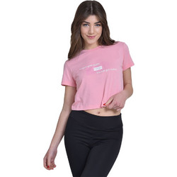 Target Γυναικείο Αθλητικό Crop Top Ροζ S23/65612-02