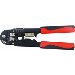 Gembird Πολυλειτουργική Πρέσα Ακροδεκτών Crimping Tool 3in1 RJ45 (T-WC-03)