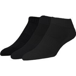 X-Code Ανδρικές Κάλτσες Κοντές Μαύρες 3Pack 02400