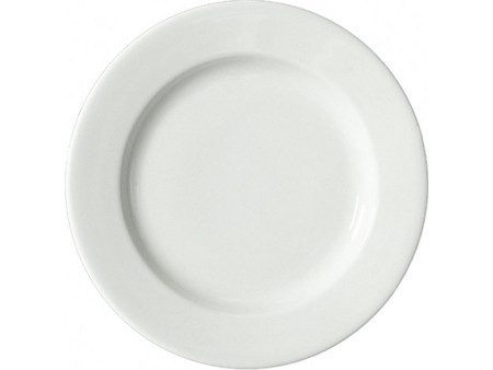 Lukanda Πιάτα Ρηχά Πορσελάνης Edge 17cm 6τμχ LTR-FP-17