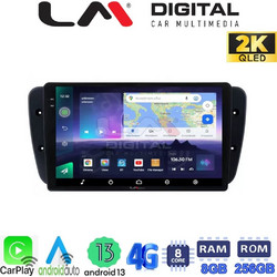 LM Digital ZQ8246 Ηχοσύστημα Αυτοκινήτου με Οθόνη Αφής 9" GPS