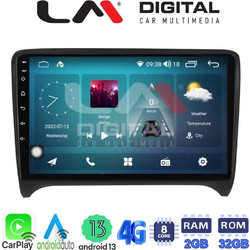 LM Digital ZR8078 Ηχοσύστημα Αυτοκινήτου με Οθόνη Αφής USB Bluetooth & GPS
