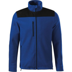Malfini Ανδρική Ζακέτα Fleece με Φερμουάρ Royal Blue MLI-53005