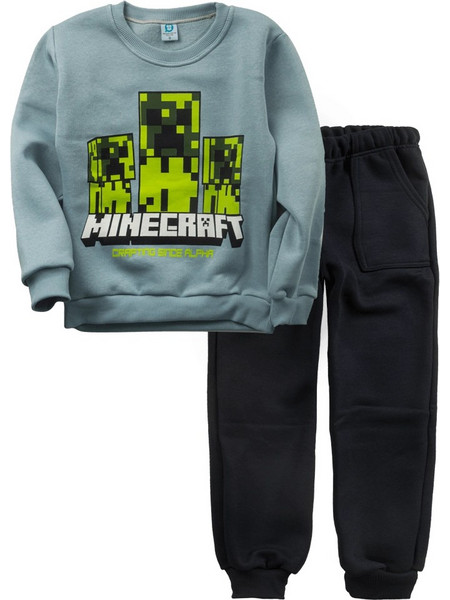 Παιδικό σετ φόρμας Online για αγόρια minecraft Creeper ραφ