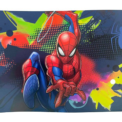 Σουπλά πλαστικό Gim Spiderman πολύχρωμο 43x28.1cm (557-12310)