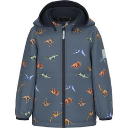 Name It Παιδικό Μπουφάν Χειμωνιάτικο Softshell Μπλε 13216397