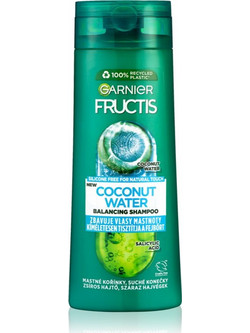 Garnier Fructis Coconut Water Σαμπουάν για Επανόρθωση 250ml