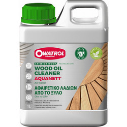 Owatrol Καθαριστικό Λαδιών για Ξύλινες Επιφάνειες Aquanett 1L