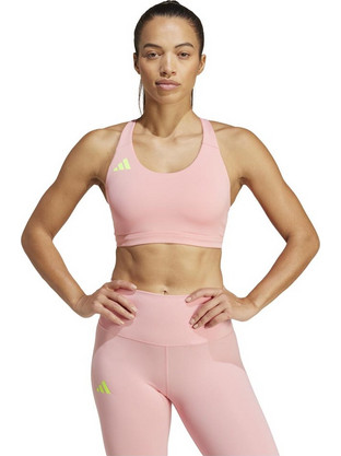 Adidas Adizero Αθλητικό Μπουστάκι με Μέτρια Στήριξη Σομόν IW2943