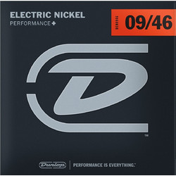Dunlop Εxtra Σετ 6 Χορδές Ηλεκτρικής Κιθάρας Nickel Plated Steel 9-46" Light Tension