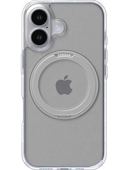 Torras Ostand Pro Case for iPhone 16 (Transparent) X00FX1904