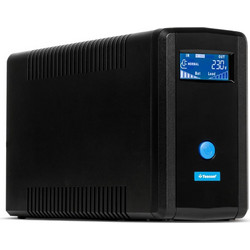 Tescom Leo Plus LCD UPS Line Interactive 2000VA 1200W με 4 Πρίζες