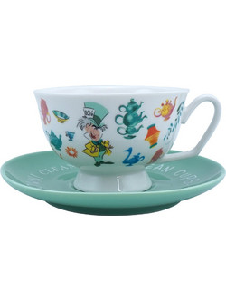 Alice in Wonderland - Cup & Saucer Set Boxed