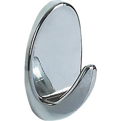 Dimitracas Κρεμαστράκι Spirella 2 ΤΕΜ OVAL Μεταλλικό Inox 3.5x5.5cm 05255.001