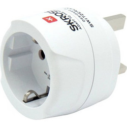 SKROSS 1.500230-E Adaptor Ρεύματος Shuko σε Αγγλικό