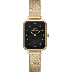 Daniel Wellington Quadro Lumine Γυναικείο Ρολόι με Χρυσό Μεταλλικό Μπρασελέ DW00100583