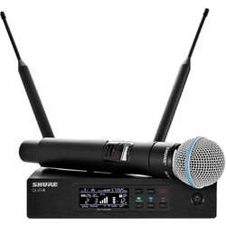 Shure QLXD24/BETA58 Σετ Μικρόφωνο Χειρός XLR