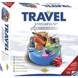 ΕΠΑ Travel Γνώσεων Ελλάδα Επιτραπέζιο Παιχνίδι για 10+ Ετών για 2-4 Παίκτες