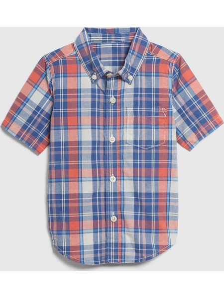 Νηπιακό Πουκάμισο Με Print docksider blue