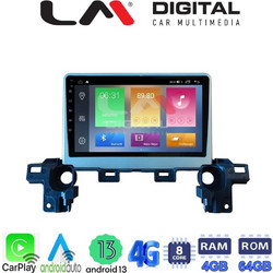 LM Digital ZC8538 Ηχοσύστημα Αυτοκινήτου με Οθόνη Αφής USB Bluetooth & GPS
