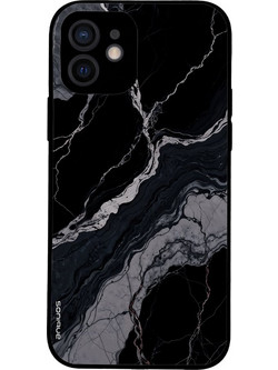 Sonique Marble Series Θήκη iPhone 12 Black 02