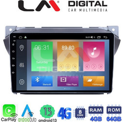 LM Digital ZC8449 Ηχοσύστημα Αυτοκινήτου με Οθόνη Αφής USB Bluetooth & GPS