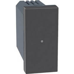 Συνδεδεμένο Στοιχείο Πρίζας Netatmo 1 Στοιxείου Dark Light Now