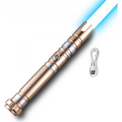 VEVOR Φωτόσπαθο RGB 12 Χρωμάτων 41" Αθόρυβο Επαναφορτιζόμενο για Μονομαχίες JSBGJ44INCH1IW46QV9