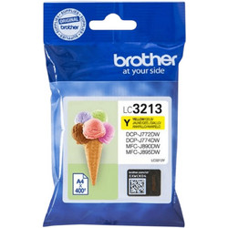 Brother LC-3213Y Yellow Μελάνι Εκτυπωτή Inkjet