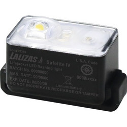 LALIZAS Φανός σωσιβίου LED Safelite IV ON-OFF ενεργ. στο νερό, SOLAS/MED/USCG-MER (72349)