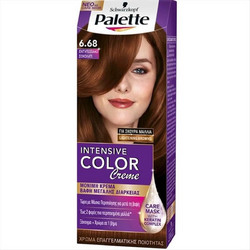 Schwarzkopf Palette Intensive Color Creme 6.68 Εντυπωσιακό Σοκολατί Μόνιμη Βαφή Μαλλιών 50ml