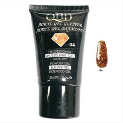 QBD 04 Diamond Glitter Acrygel 15ml