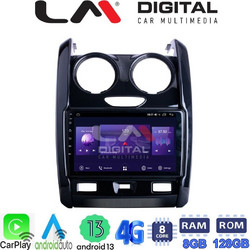LM Digital ZT8158 Ηχοσύστημα Αυτοκινήτου με Οθόνη Αφής USB & GPS