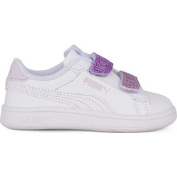 Puma Smash 3.0 Παιδικά Sneakers Λευκά 395610-06