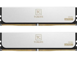 TeamGroup T-Create Expert 32GB (2X16GB) DDR5 RAM 6000MHz C30 White