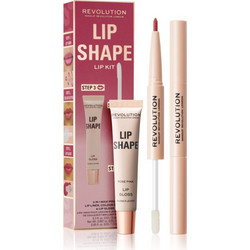 Revolution Lip Shape Kit σετ για τα χείλη απόχρωση Rose Pink 1 τμχ
